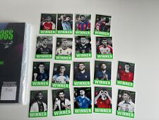 18 Panini Top Class Soccer 2024 Winner Insert Cards FULL Set picture