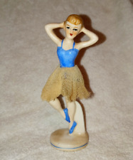 Vintage Ballerina Figurine Lace Skirt picture