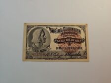 1893 World’s Columbian Exposition Chicago “A” Ticket “Admit The Bearer” #803598 picture