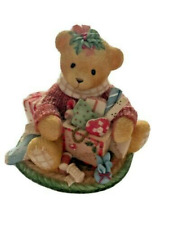 Vintage Christmas Cherished Teddies Kayla Big Hearts Come In Small Packages Gift picture