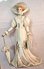 Vintage Lenox Grand Voyage Victorian Lady Figurine picture
