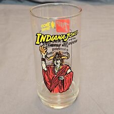 Vintage 1984 Indiana Jones Temple of Doom 7UP Promo Glass Browns Chicken  picture