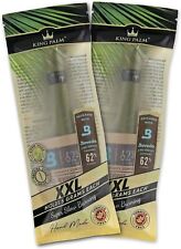 King Palm | XXL Size | Natural | Prerolled Palm Leafs | 2 Packs, 2 Rolls Total picture