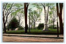 Soldiers Monument William Park New London CT Connecticut Postcard D14 picture