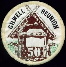 Scouts Gilwell Park Gate 50th Anniversary Woven Patch Reunion  picture