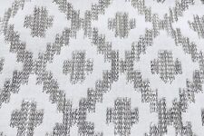Scalamandre Diamond Upholstery Fabric- Malay Ikat Weave / Flax 4.40 yd 27098-001 picture