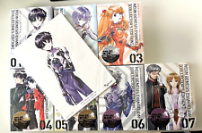 Neon Genesis Evangelion Collector's Edition 1-7 Complete set w/ 10 pictures picture