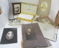 Vintage Black and White Photo and Cabinet Card Lot picture