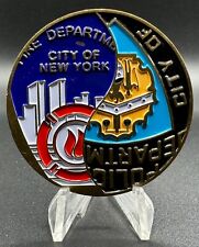 Rare NYPD Police Department Fire Department Surgeon Doctor Challenge Coin Real picture