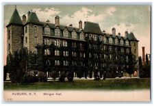 c1905's Morgan Hall Building View Ground Cleaning Auburn New York NY Postcard picture