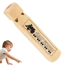 Wooden Train Engine Whistle Toy Wood Whistle Train Whistle for Kids picture