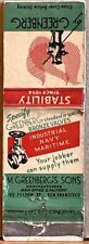M Greenberg's Sons San Francisco CA California Bronze Valves Matchbook Cover picture