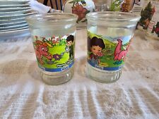 2 Vintage Welch's Jelly Jar -Dragon Tales #2 - Planting Wildflowers - 4