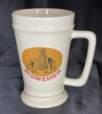 BUDWEISER Vintage Ceramic Beer Stein “Brew House 1892” picture