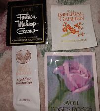 Vintage Avon Samples Lot Of 4 Individual Samples NEW UNOPENED Collectable  picture