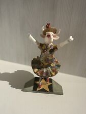Cow Parade Figurine # 9132 Dancing Diva Ballet Dancer RETIRED #1376 From 2001 picture