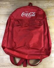 Vintage Retro Coca Cola Red Backpack Coke picture