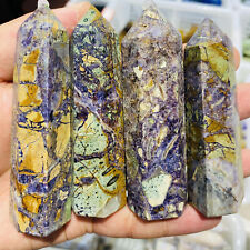 Wholesale Lot 4 LbS Natural Sugilite Obelisk Tower Wand Crystal Healing Reiki picture