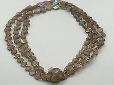 Vintage WESTERN GERMANY Triple Strand Necklace Older Amazing  B7 picture