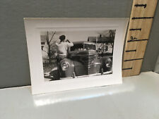 Vintage Photo Man & Early 40's Pontiac? p picture