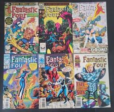 FANTASTIC FOUR SET OF 11 ISSUES MARVEL COMICS VINTAGE TO NEW FANTASTIC FORCE+ picture