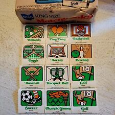 Vintage 1984 OLYMPIC GAMES Sport History Series Box of 28 Matchbooks picture