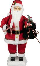 24-Inch Animated Size Animated Christmas Santa Claus Musical Holiday Decor picture