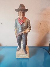 Vintage Lionstone Whiskey Decanter Cavalry Scout 1969 Man Cave Decor Statue LE picture