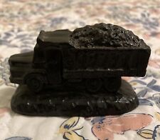 *VINTAGE* Coal Truck - Hand Crafted From Coal Signed by James D. England picture