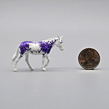 Micro Decorator - Glossy Purple Floral Draft Mule - Ben 1:64 3D Print picture