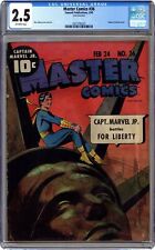 Master Comics #36 CGC 2.5 1943 2027195023 picture