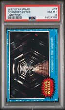 1977 Star Wars Cornered In The Labyrinth #37 PSA 8 picture