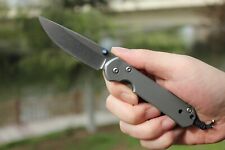 Small Sebenza 21 D2 Blades TC4 Titanium Handle Tactical Folding Pocket Knife Edc picture