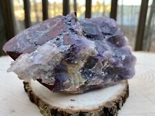 Large A++ Quality Auralite 23 Rare Crystal Redcap  Point from Canada Thunder Bay picture