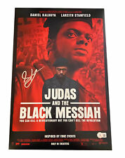 SHAKA KING SIGNED AUTOGRAPH 12X18 PHOTO JUDAS AND THE BLACK MESSIAH BAS BECKETT picture