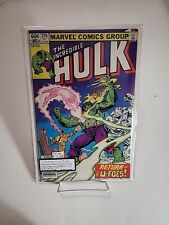 The Incredible Hulk #276 (Marvel 1982) Newsstand, 2nd Team Iron Clad App picture