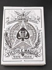 1876 Mauger Quadruplicate Restoration Playing Cards USPCC Limited #155 picture