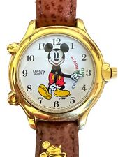 Vintage Lorus Mickey Mouse V69F-6000 Musical Alarm Chime Quartz Watch NOS picture