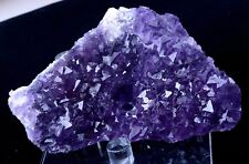 MUSEUM COLLECTION NEWLY DISCOVERED RARE PURPLE FLUORITE MINERAL SAMPLES 320g picture