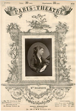 Lemercier, Paris-Théâtre, Marie Delaporte (1838-1910), Vintage Actress Albumen P picture