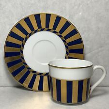 Taste Seller by Sigma “KING TUT” Demitasse Cup and Saucer Set, HTF Vintage picture