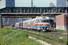 Original Slide Amtrak AMTK 69 Rohr Turboline 16th St. Chicago ILL 5-24-76 picture