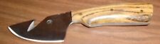 Rantanen 0-1Tool Steel skinning knife-Bocote handle -handsewn sheath-nice one picture