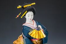 Japanese Beautiful Geisha Doll -Classic Fan Style- 扇 58cm picture