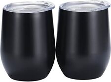 2-Pack 12 Oz Unbreakable Drink-Ware Stemless Wine Tumbler picture