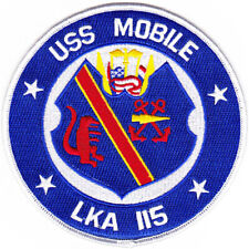 USS Mobile LKA-115 Amphibious Cargo Ship Patch picture