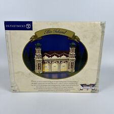 Dept 56 American Pride ELLIS ISLAND 56.57713  Complete With Scroll  Open Box picture