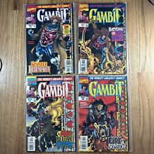 Gambit 1-4 2nd Limited Series Comic Book Lot Marvel Comics 1997 NM picture