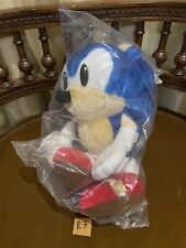 RARE Sonic The Hedgehog SEGA 1997 Japan 12” Gold Buckle Plush x fighters arcade picture