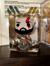 Funko Pop Playstation Kratos Glow in Dark 154 God of War Casted in a resin block picture